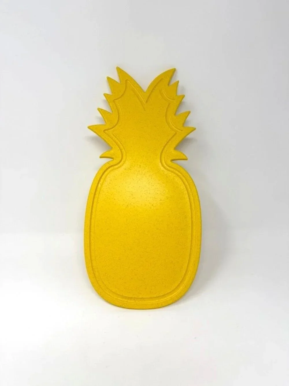 Target Sun Squad Figural Pineapple Serving Cutting Board Yellow Summer Camping